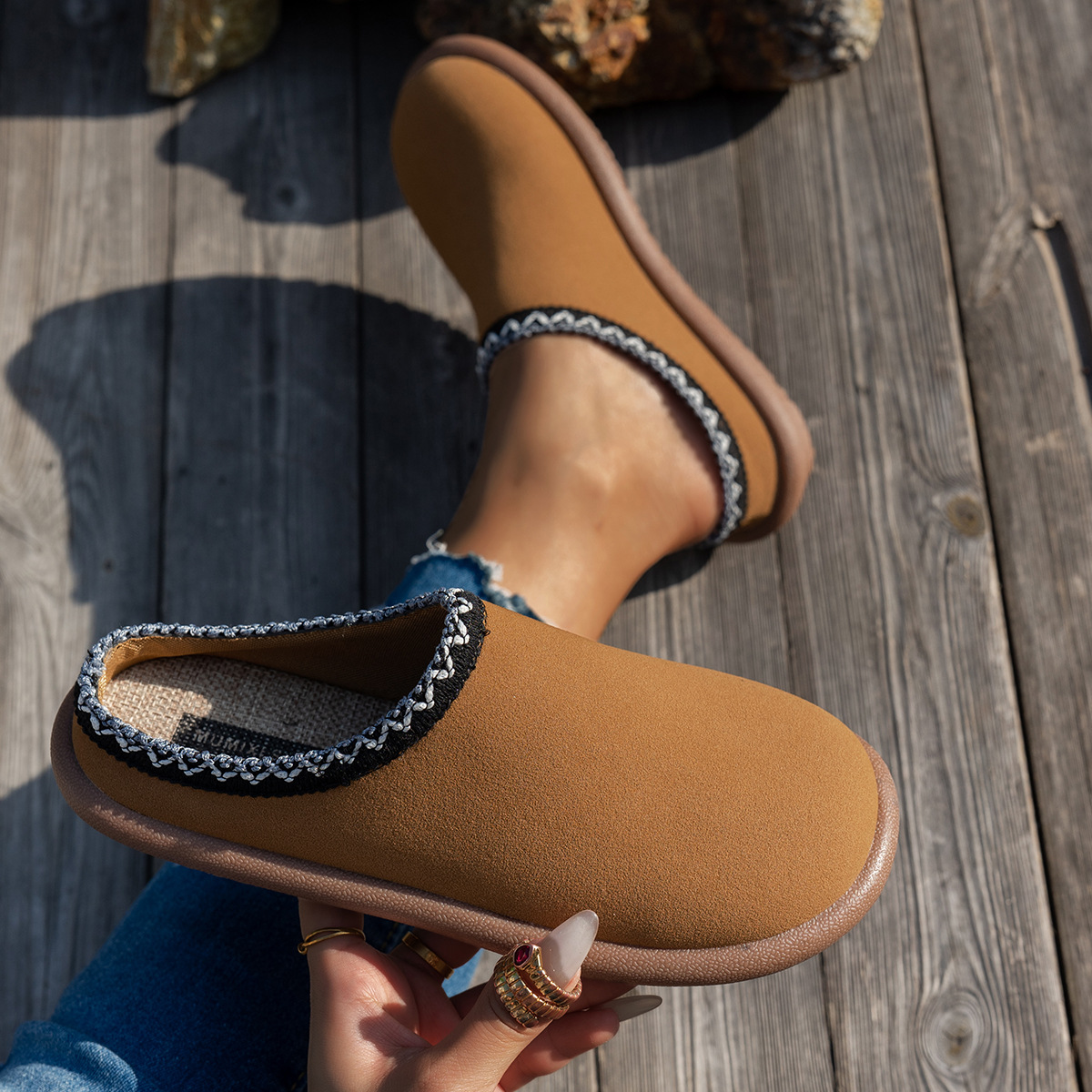 Women'S Shoes Wide Width - Women's 2025 Embroidered Slippers Ethnic Style