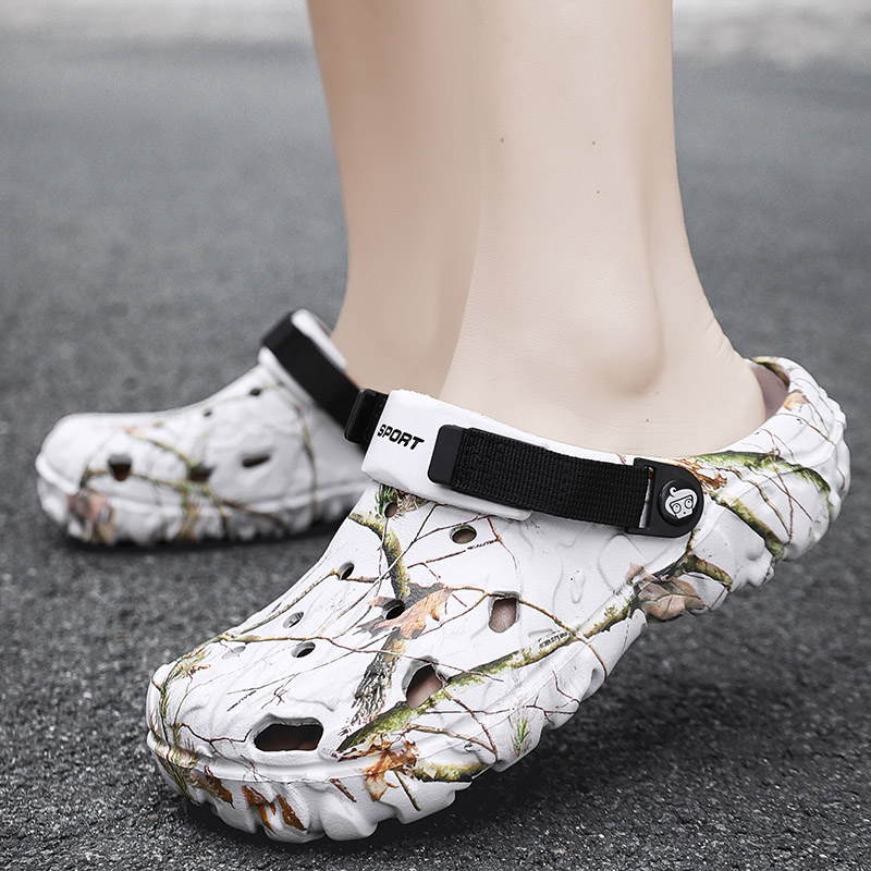 Women'S Shoes Crocs - Summer Men's and Women's Wooden Clog