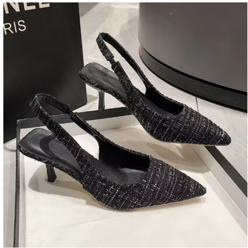 Women'S Shoes Size 40 In Us - Brand Designer Slingbacks High Heels Pumps