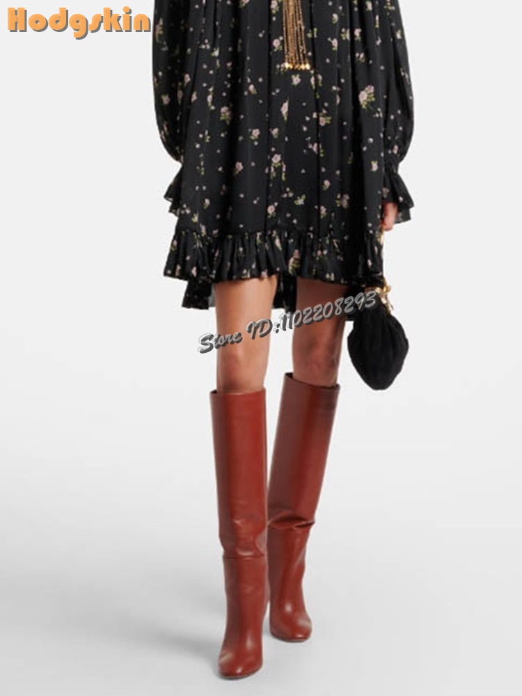 Women'S Shoes Burgundy - Burgundy Pointed Toe Stiletto Heel Boots
