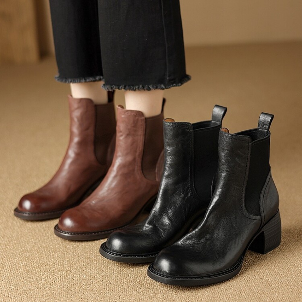 Women'S Shoes Chelsea - 2026 New Autumn Ladies Boot Coarse