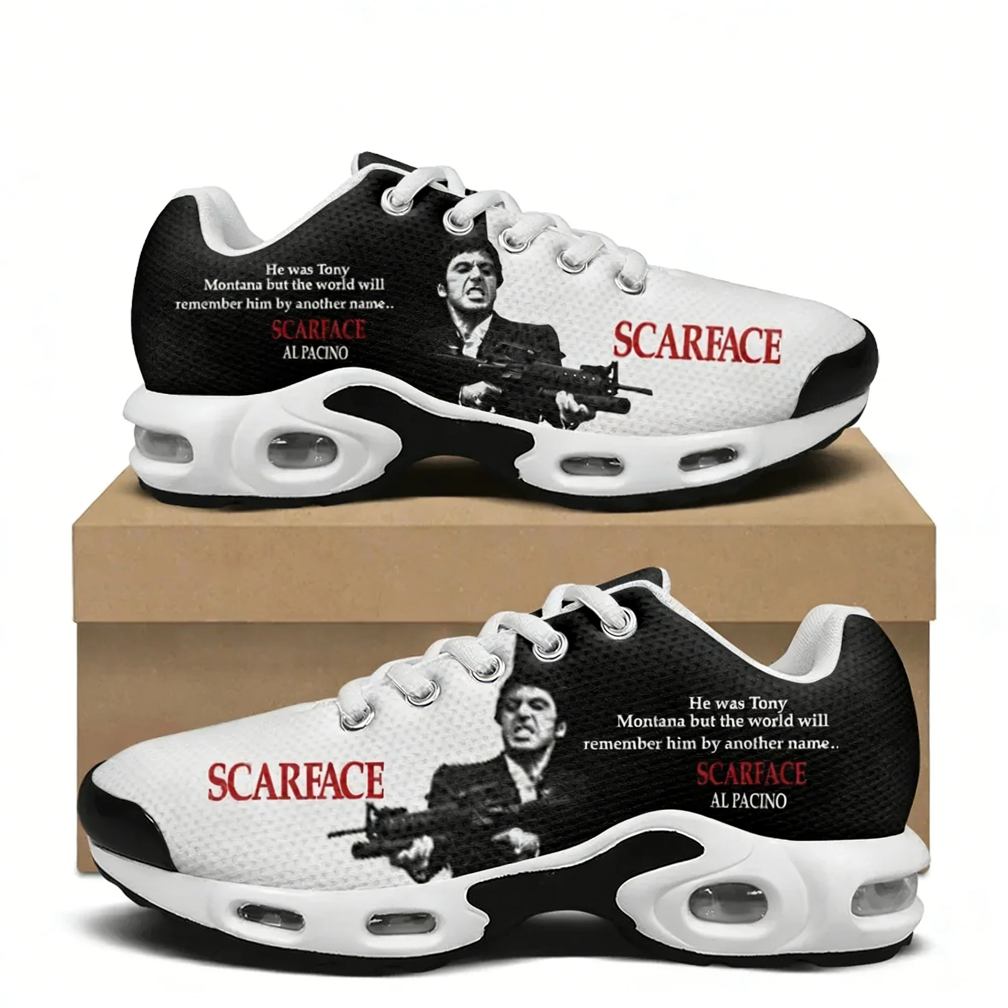 Women'S Shoes Hike - Scarface Air Cushion Sneakers Hot Movie