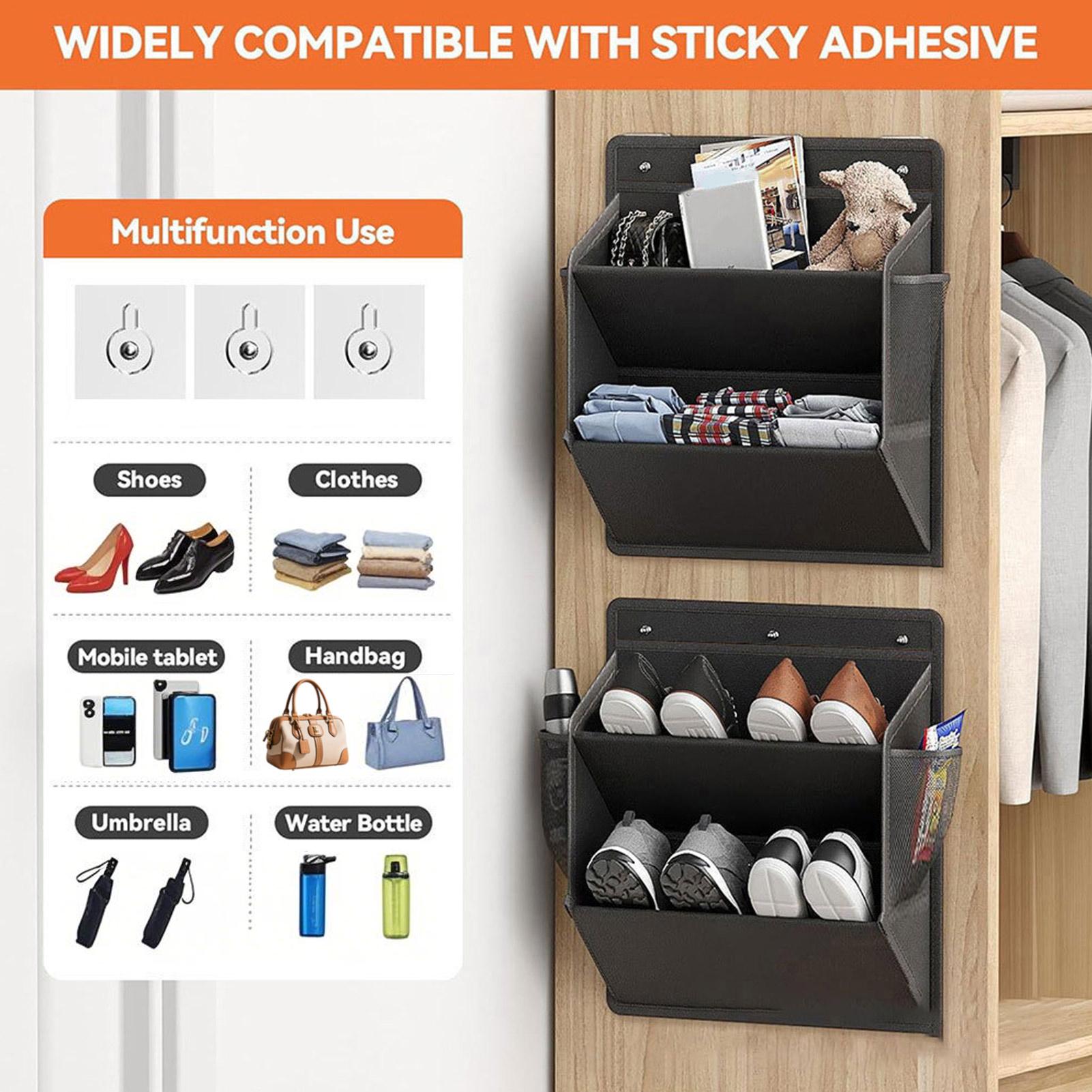 Women Shoes Types - Wall-Mounted RV Shoe Rack Storage Organizer