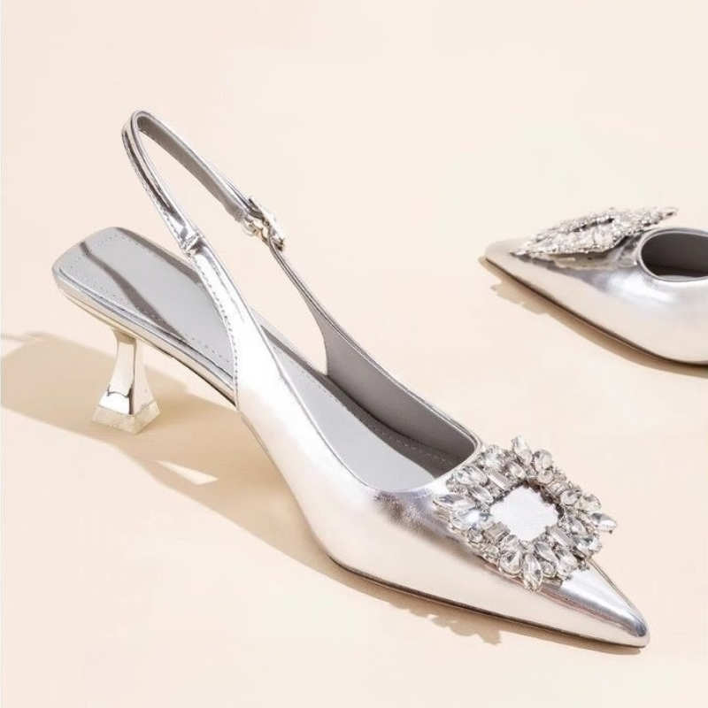Strappy Heeled Sandals - Summer Women Sandals New Women's Shoes