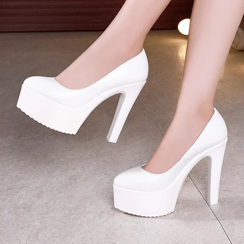 Court Heel Pointed - 11cm 13cm Small Size 32-43 Fashion