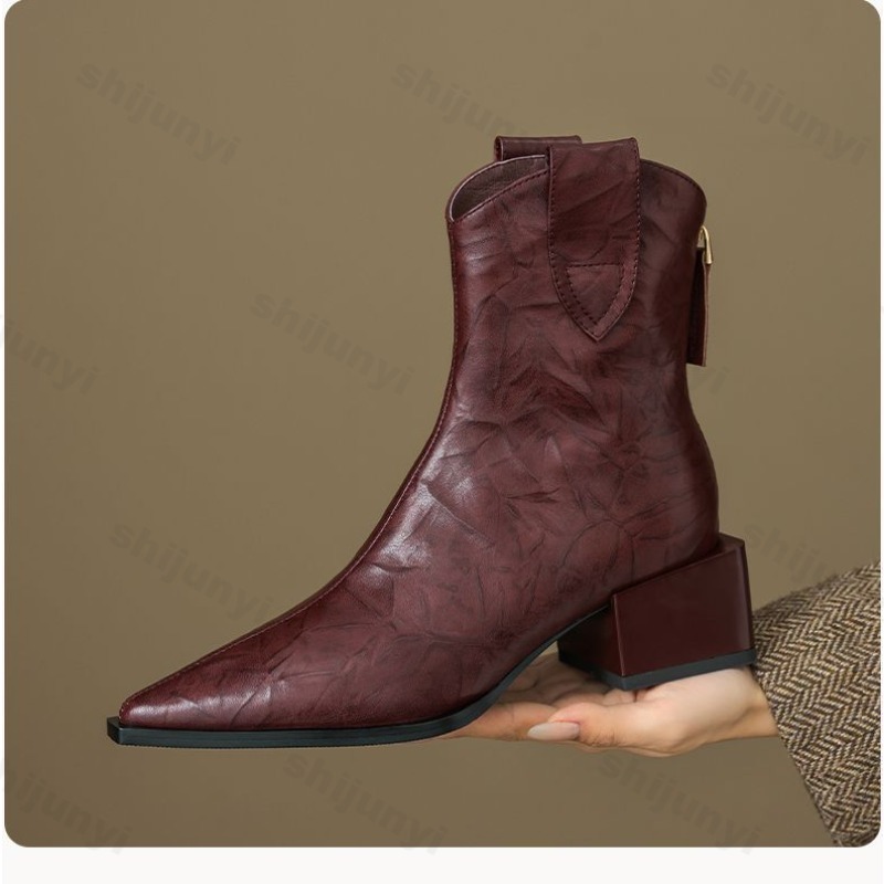 Women Western Cowgirl Boots 20 - Women'S Shoes Chelsea ulasan dan harga
