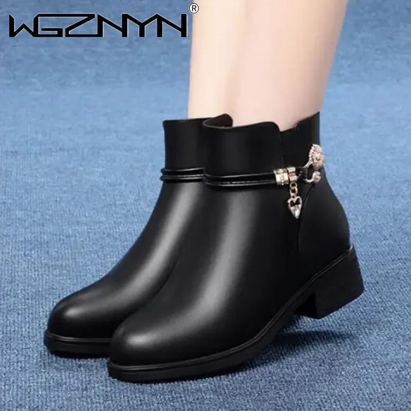 Fashion Soft Leather Mother Co - Women'S Shoes Chelsea ulasan dan harga
