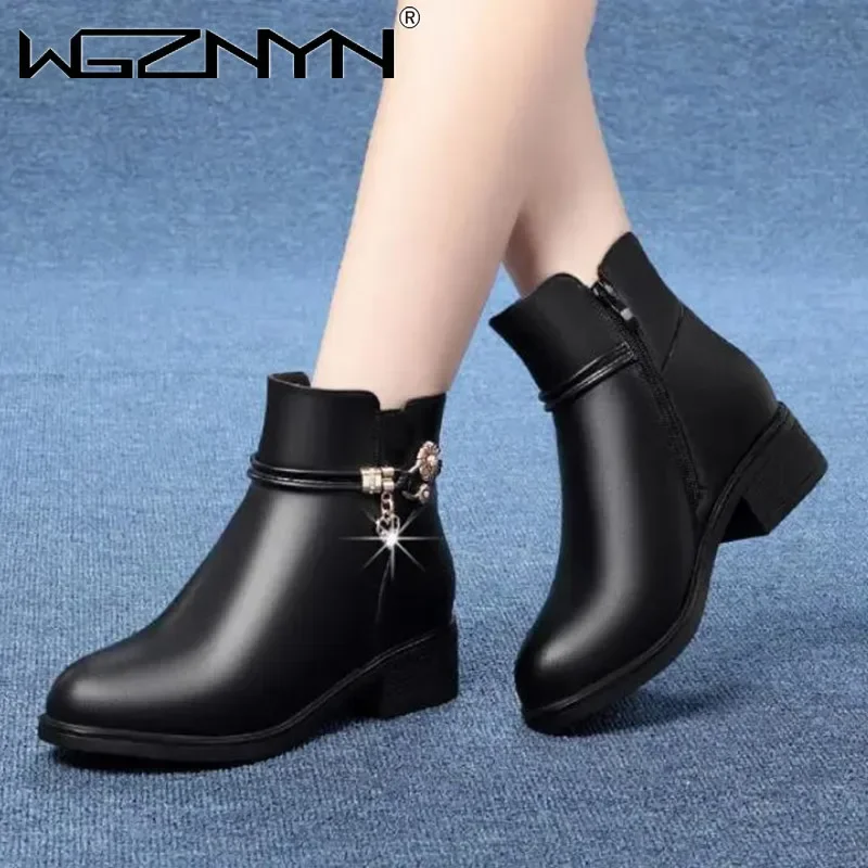 Fashion Soft Leather Mother Co - Women'S Shoes Chelsea ulasan dan harga