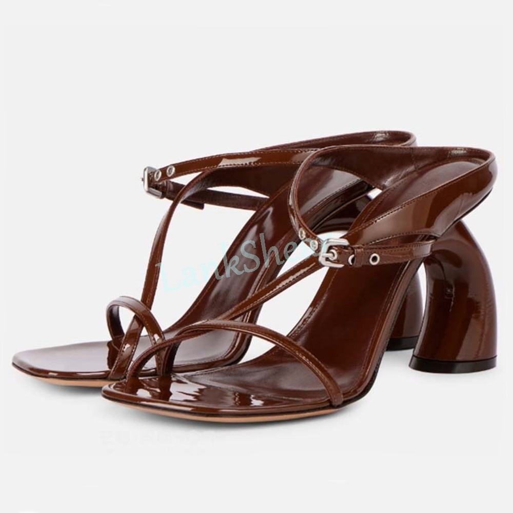 Patent Leather Strange High He - Women'S Shoes Paris ulasan dan harga
