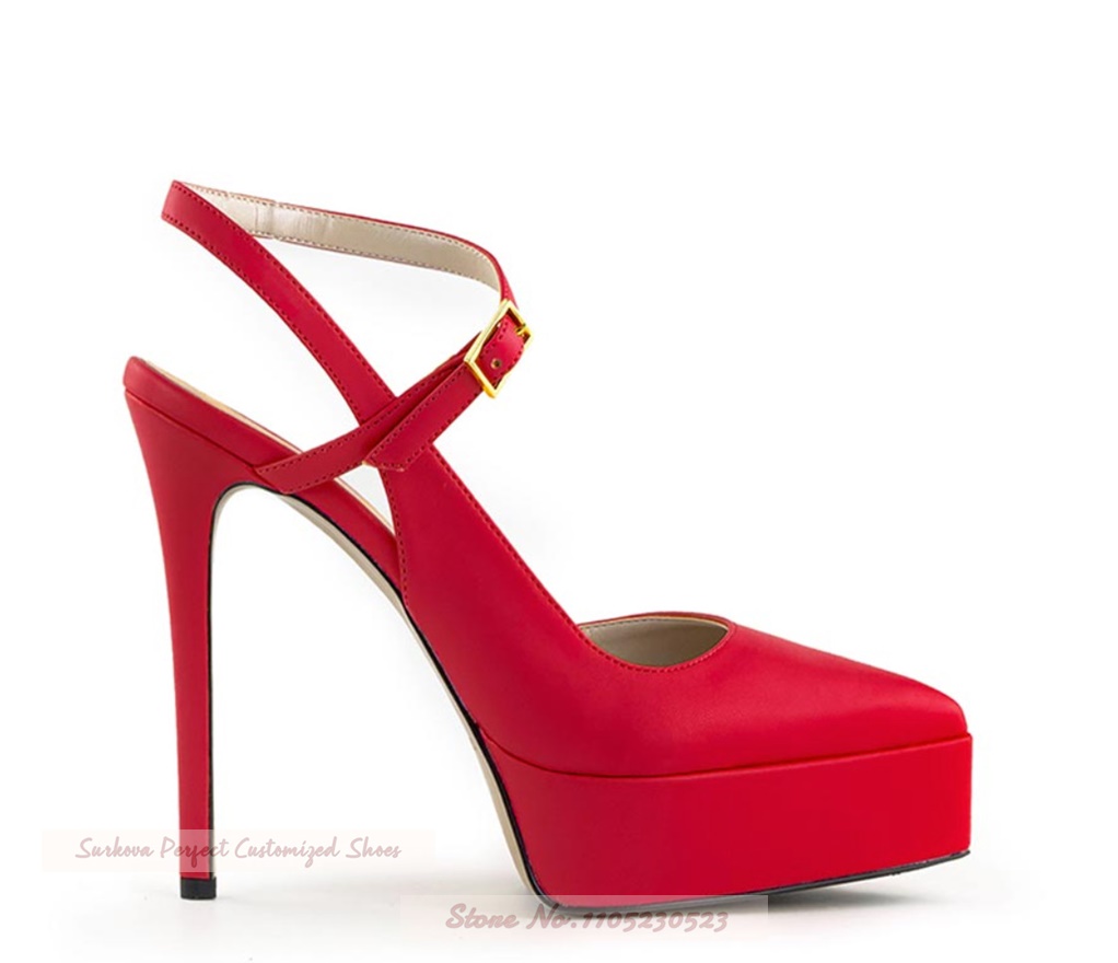 Burgundy Matte Pointed Toe Pla - Women'S Shoes Burgundy ulasan dan harga