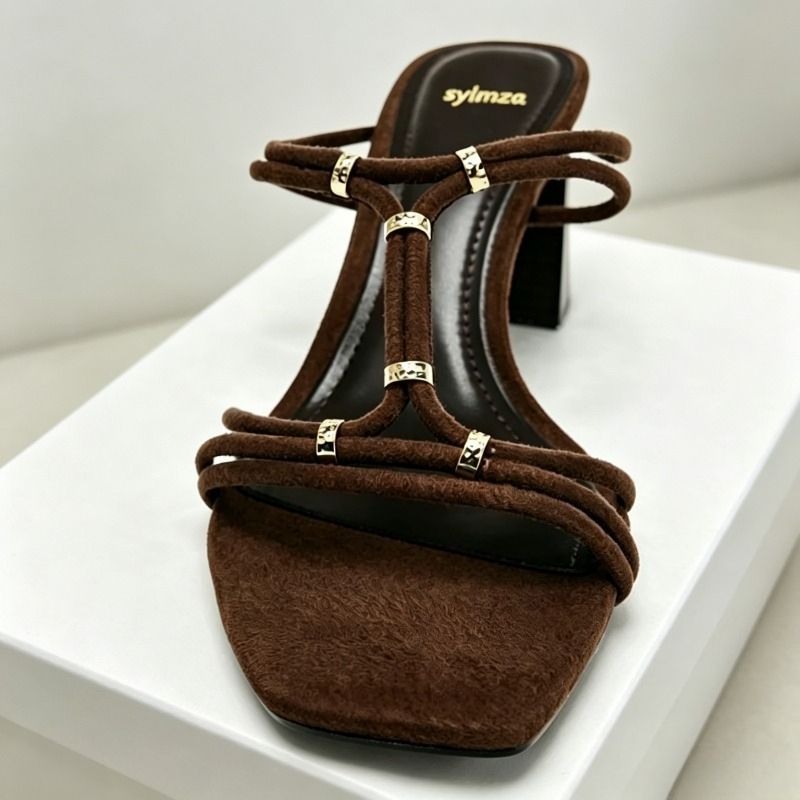 Summer Heeled Sandals for Wome - Strappy Heeled Sandals ulasan dan harga