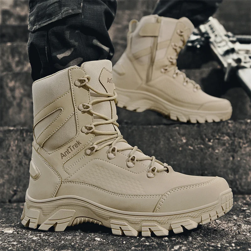 New Men Tactical Boots Hunting - Women'S Shoes Hike ulasan dan harga