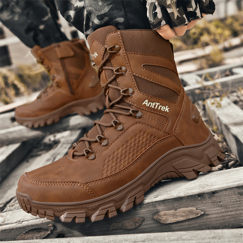 New Men Tactical Boots Hunting - Women'S Shoes Hike ulasan dan harga