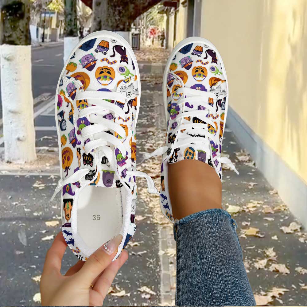 Cartoon Halloween Mixed‑Patter - Women'S Shoes Size 12 ulasan dan harga
