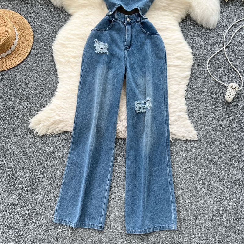 Denim Jumpsuits Women One Piec - Women'S Shoes Wide Width ulasan dan harga