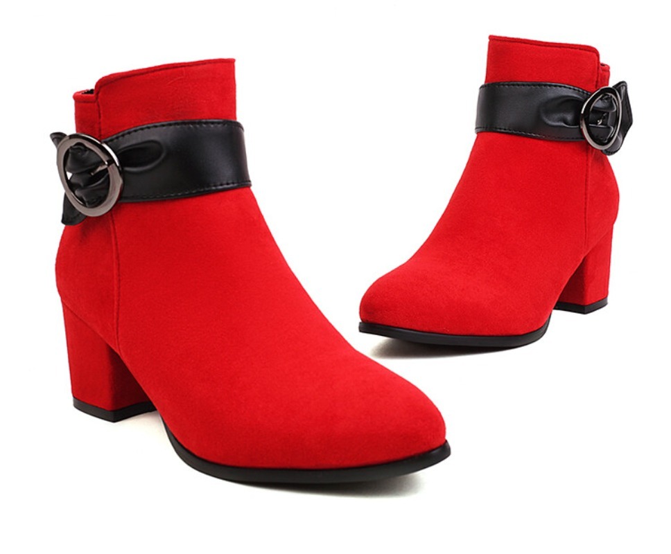 Spring Autumn Winter Faux Sued - Women'S Shoes Paris ulasan dan harga