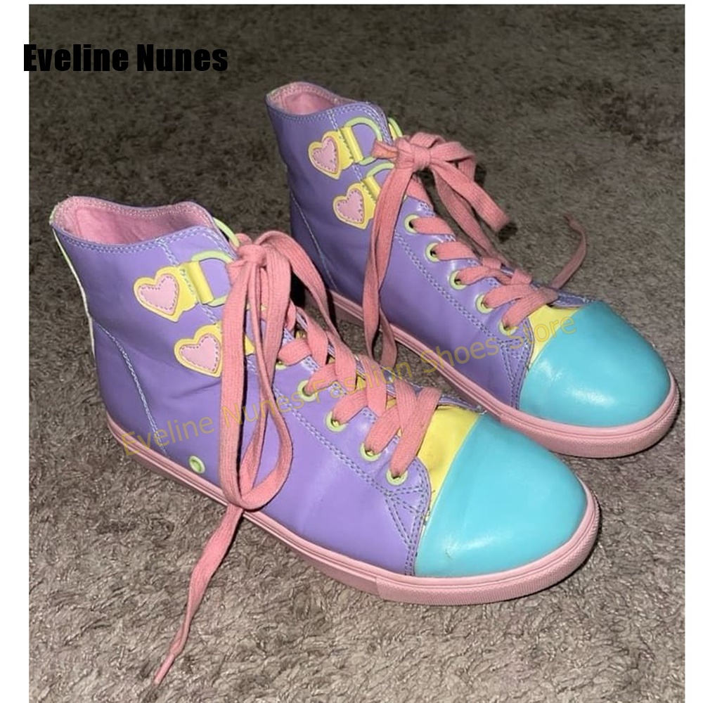 Y2K Girl Sweet High Top Sneake - Women'S Heels ulasan dan harga