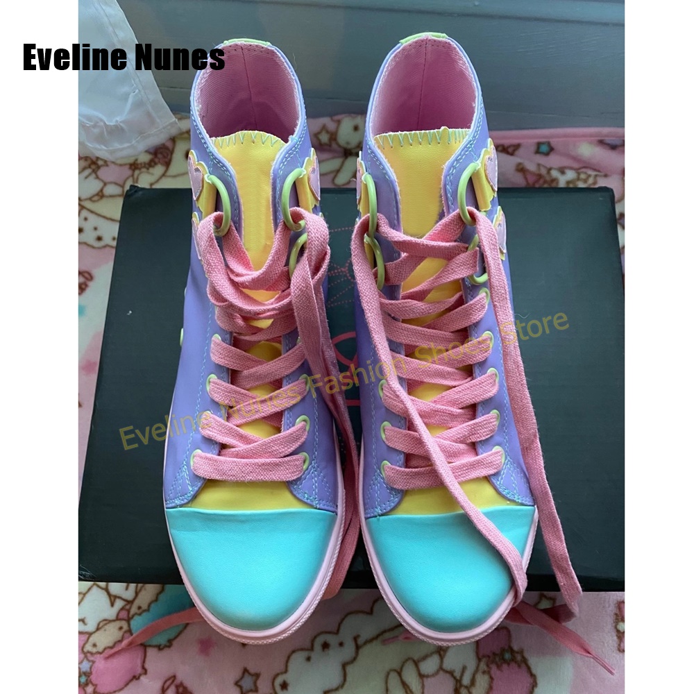 Y2K Girl Sweet High Top Sneake - Women'S Heels ulasan dan harga