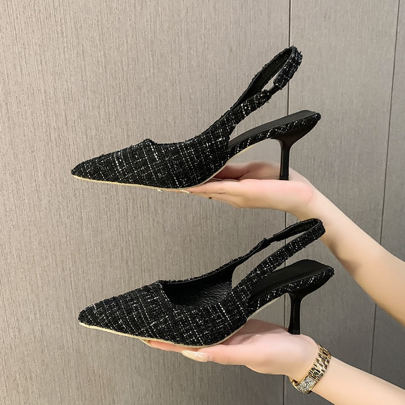 Brand Designer Slingbacks High - Women'S Shoes Size 40 In Us ulasan dan harga