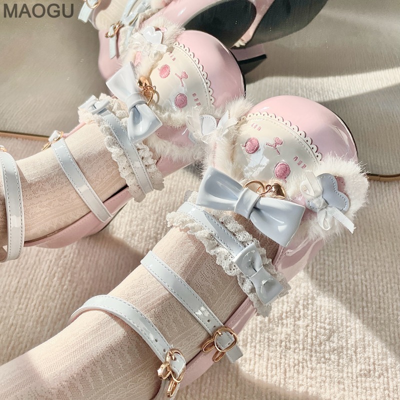 Cute Sweet Lolita Shoes for Wo - Women'S Shoes Size 40 In Us ulasan dan harga