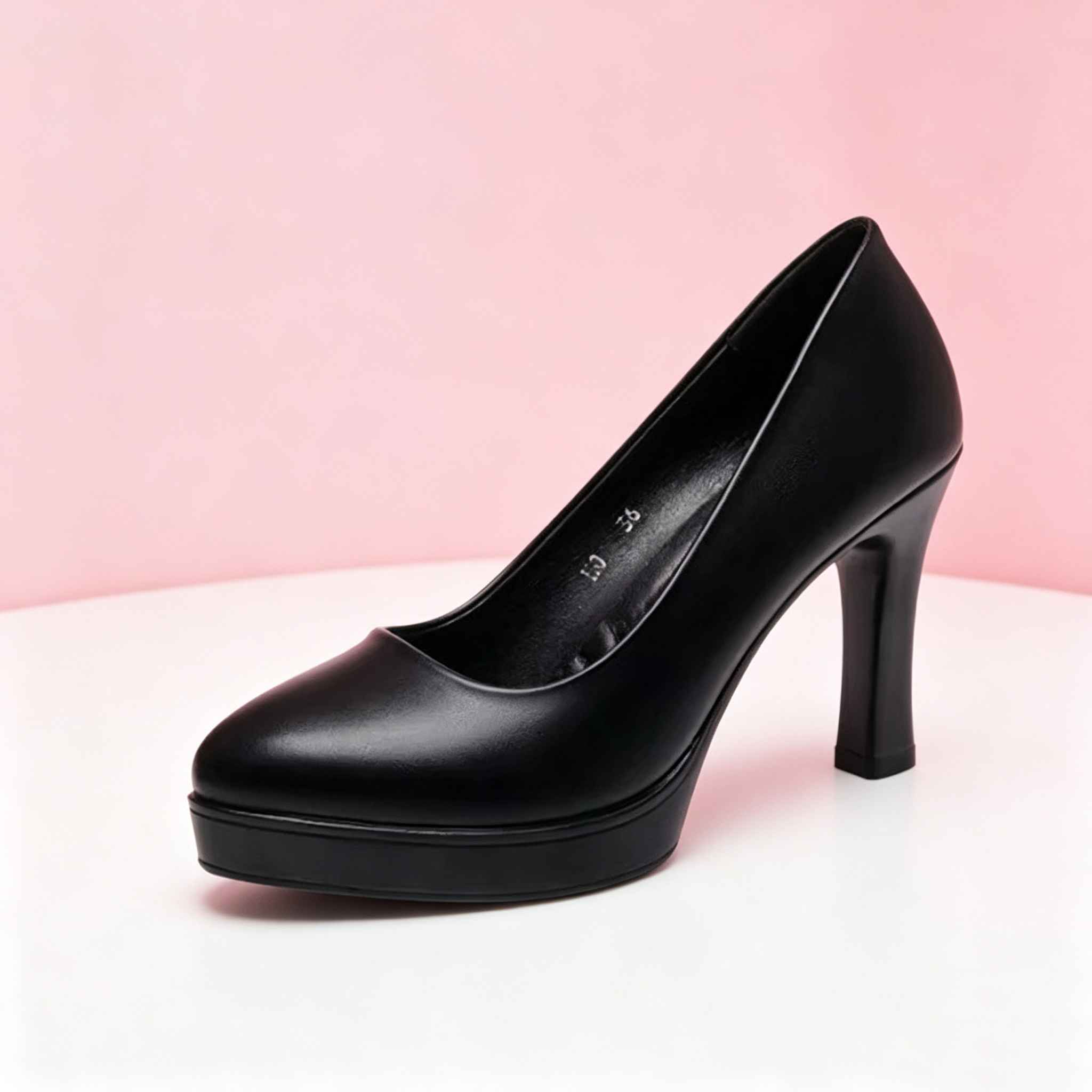 6.5cm 8.5cm All Match Office L - Court Heel Pointed ulasan dan harga