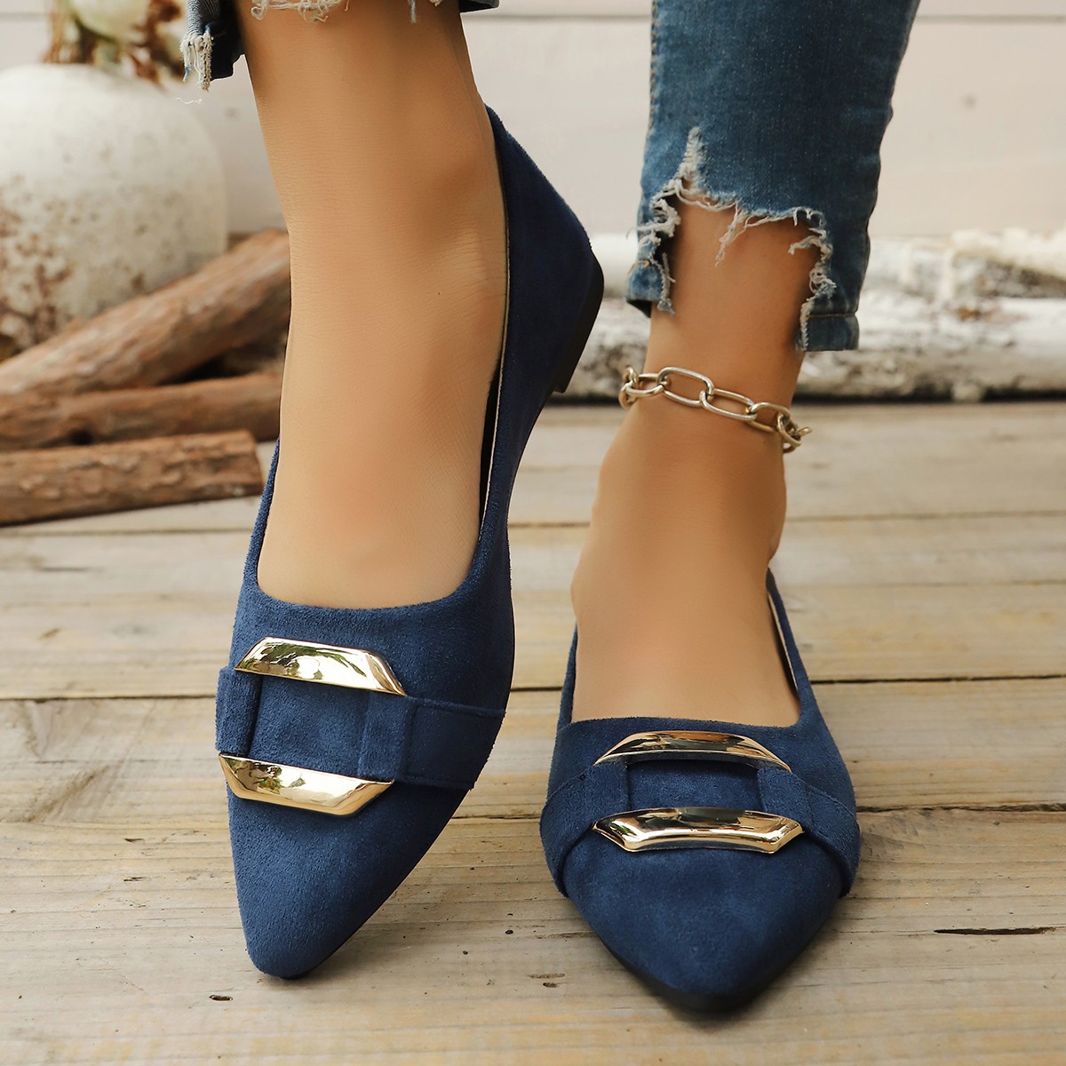 Spring and Autumn Elegant Poin - Women'S Heels ulasan dan harga