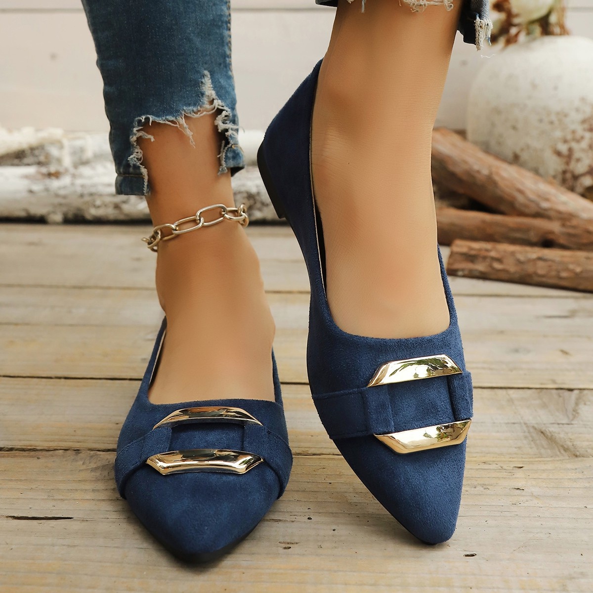 Spring and Autumn Elegant Poin - Women'S Heels ulasan dan harga