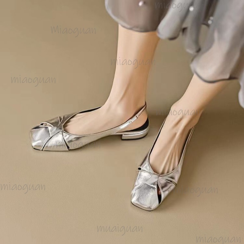 Cover Toe Low Heel Pumps Women - Women'S Heels ulasan dan harga
