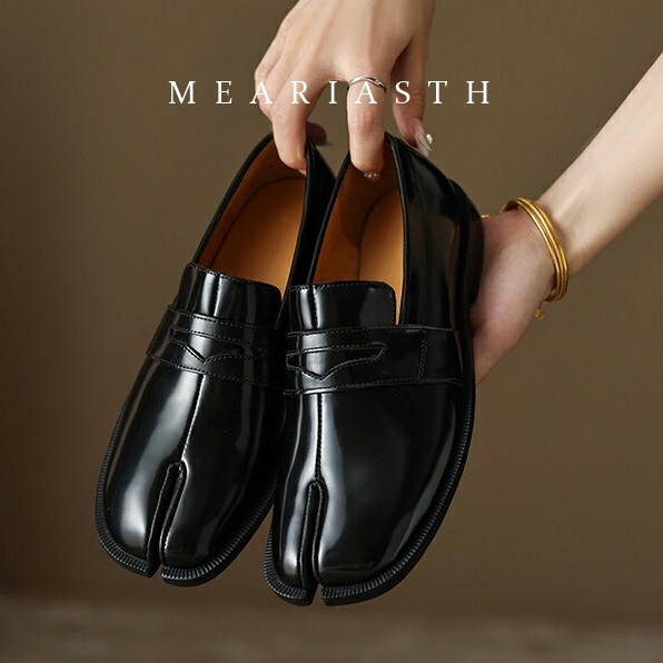 black Tabi Shoes Split Toe Pat - Women'S Shoes Wide Width ulasan dan harga