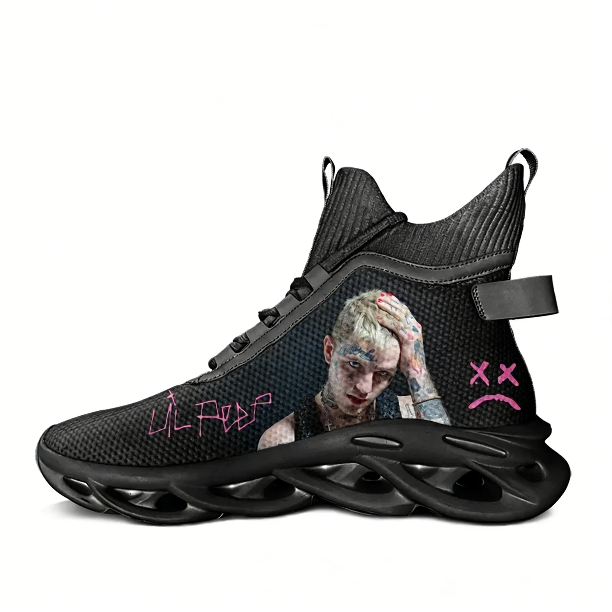 Hot Hip Hop Rapper Lil Peep Hi - Women'S Shoes Hike ulasan dan harga
