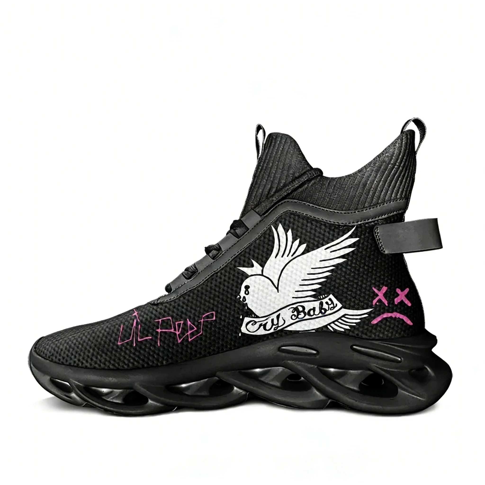 Hot Hip Hop Rapper Lil Peep Hi - Women'S Shoes Hike ulasan dan harga
