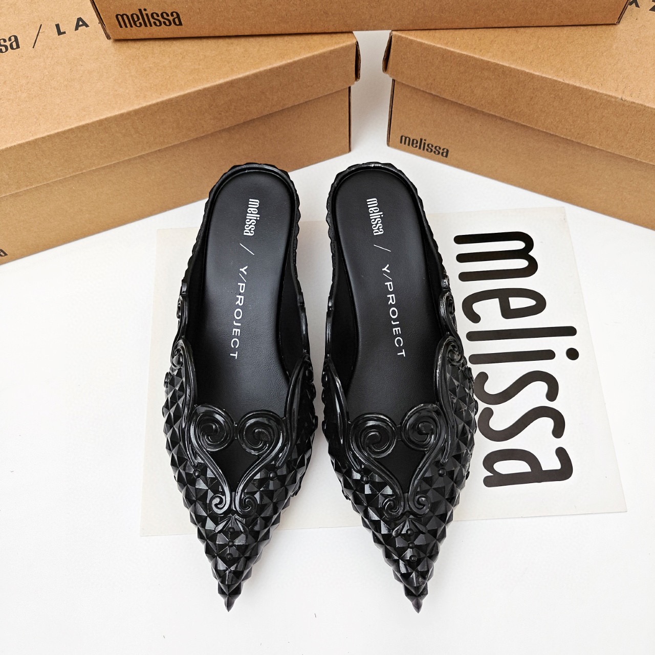 Mini Melissa Court Pointed Toe - Court Heel Pointed ulasan dan harga