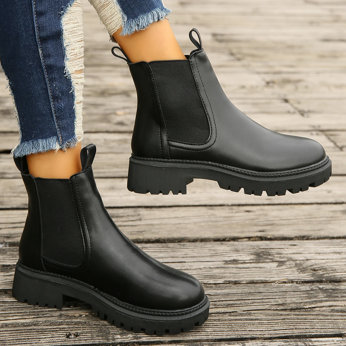 New Autumn Winter Chelsea Boot - Women Shoes Types ulasan dan harga