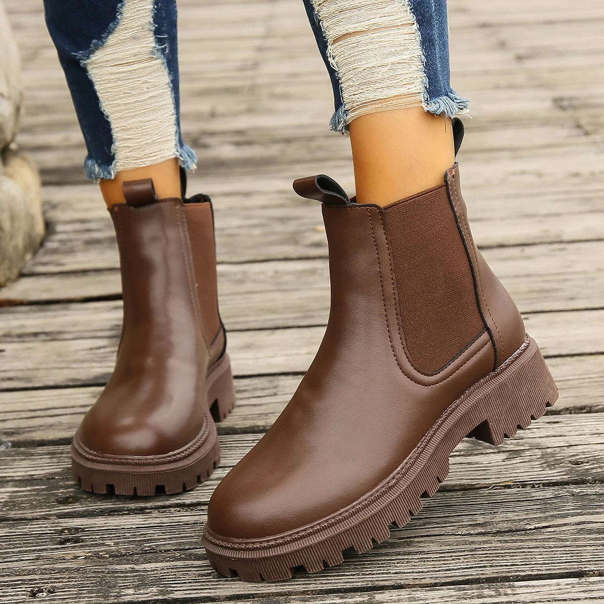 New Autumn Winter Chelsea Boot - Women Shoes Types ulasan dan harga