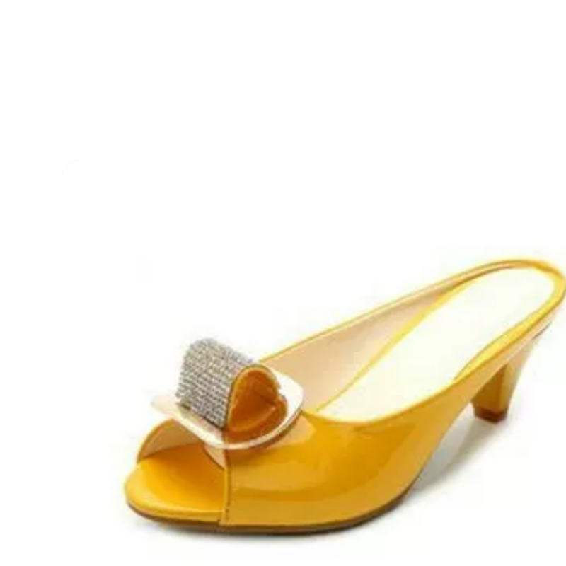 Lady Summer Mules Shoes Peep T - Women'S Shoes Size 40 In Us ulasan dan harga