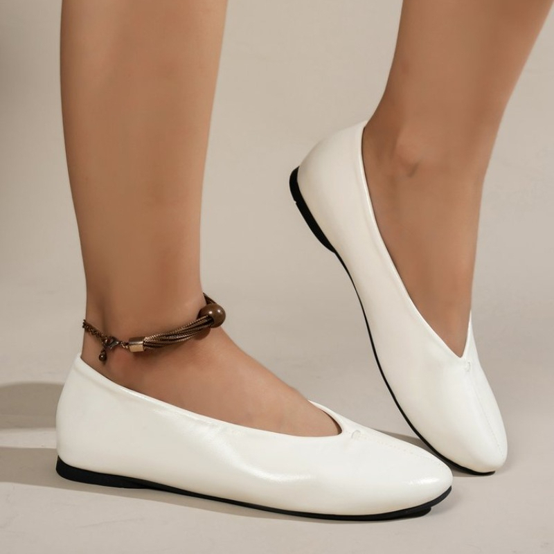 Comfort Round Toe Shallow Shoe - Women'S Heels ulasan dan harga