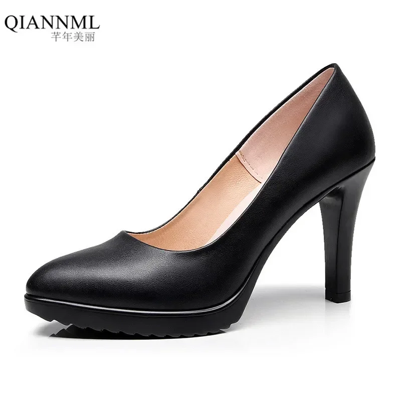 8cm Small Size 32-43 New Shall - Court Heel Pointed ulasan dan harga