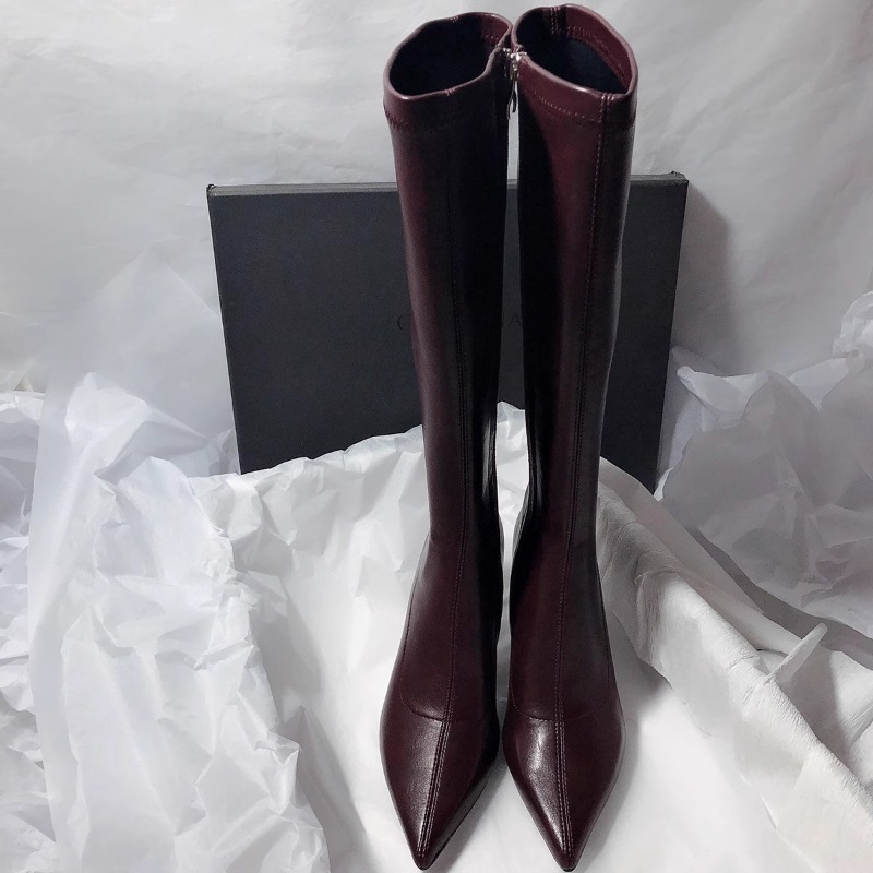 Autumn New Stiletto Fashion Bo - High Knee Heel Boots ulasan dan harga