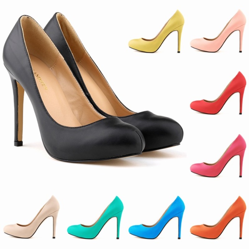 Large Size 42 Women Pumps Thin - Court Heel Pointed ulasan dan harga