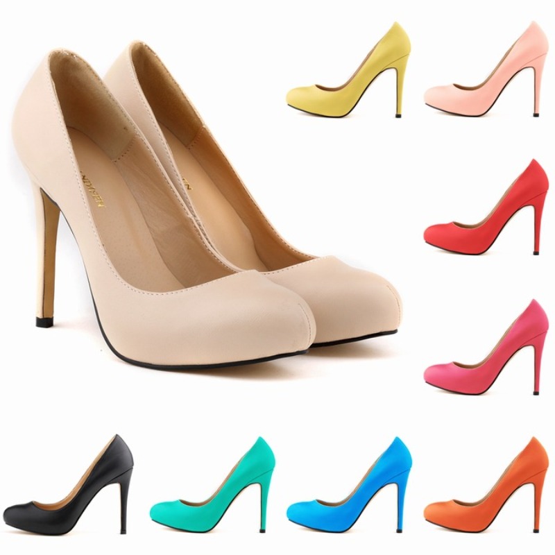 Large Size 42 Women Pumps Thin - Court Heel Pointed ulasan dan harga