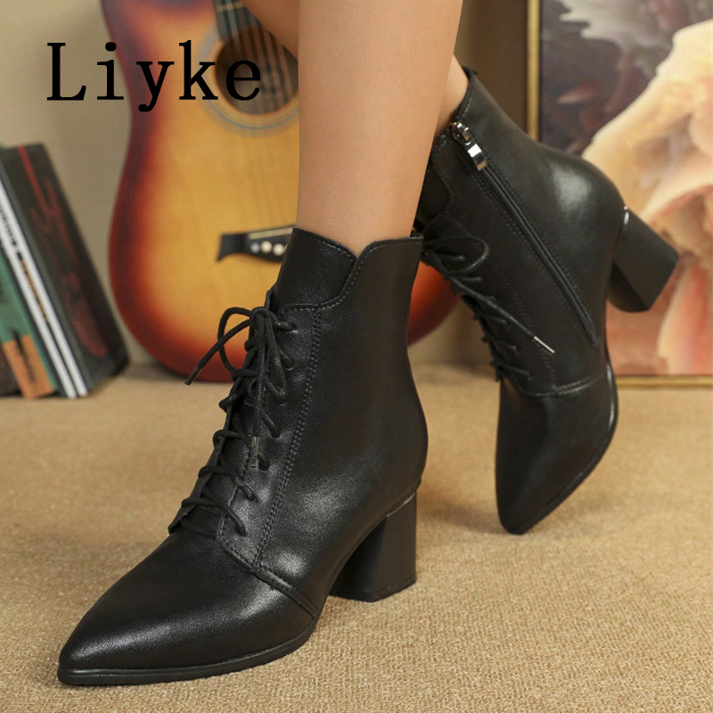 Liyke High Quality Cozy Leathe - Women'S Shoes Chelsea ulasan dan harga