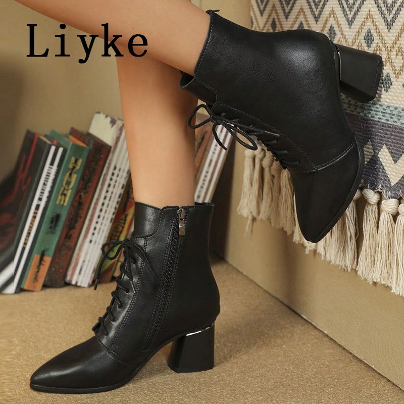 Liyke High Quality Cozy Leathe - Women'S Shoes Chelsea ulasan dan harga