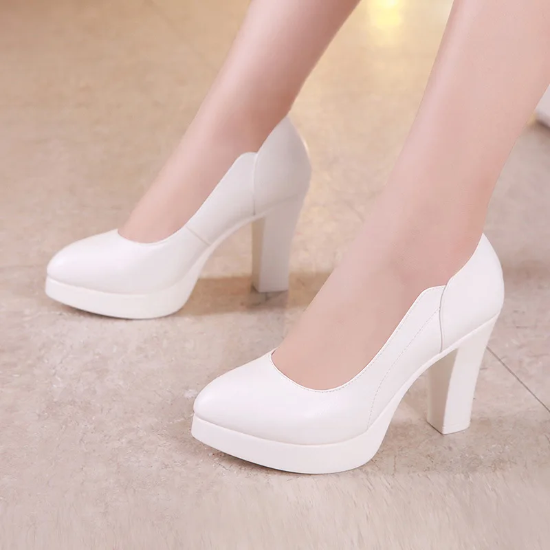 5cm 8cm Small Big Size 32-43 E - Court Heel Pointed ulasan dan harga