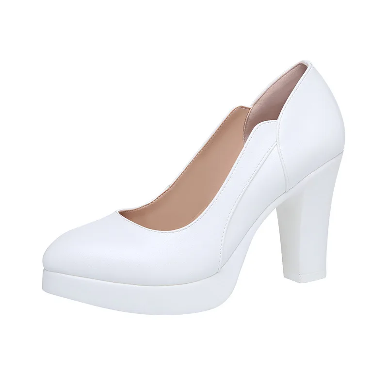 5cm 8cm Small Big Size 32-43 E - Court Heel Pointed ulasan dan harga