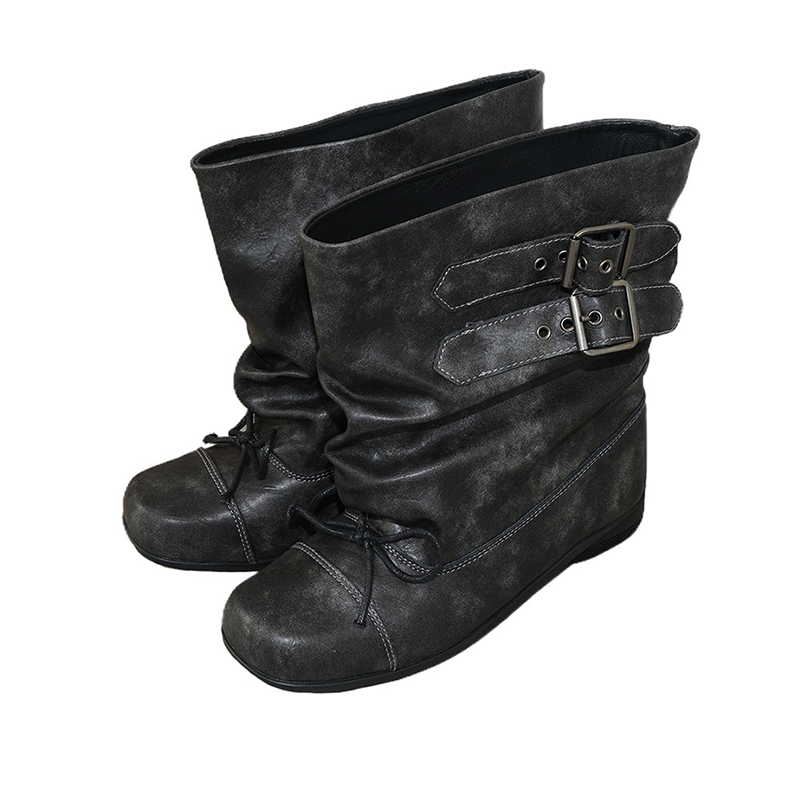 Flats Women Ankle Boots Fashio - Women'S Shoes Chelsea ulasan dan harga