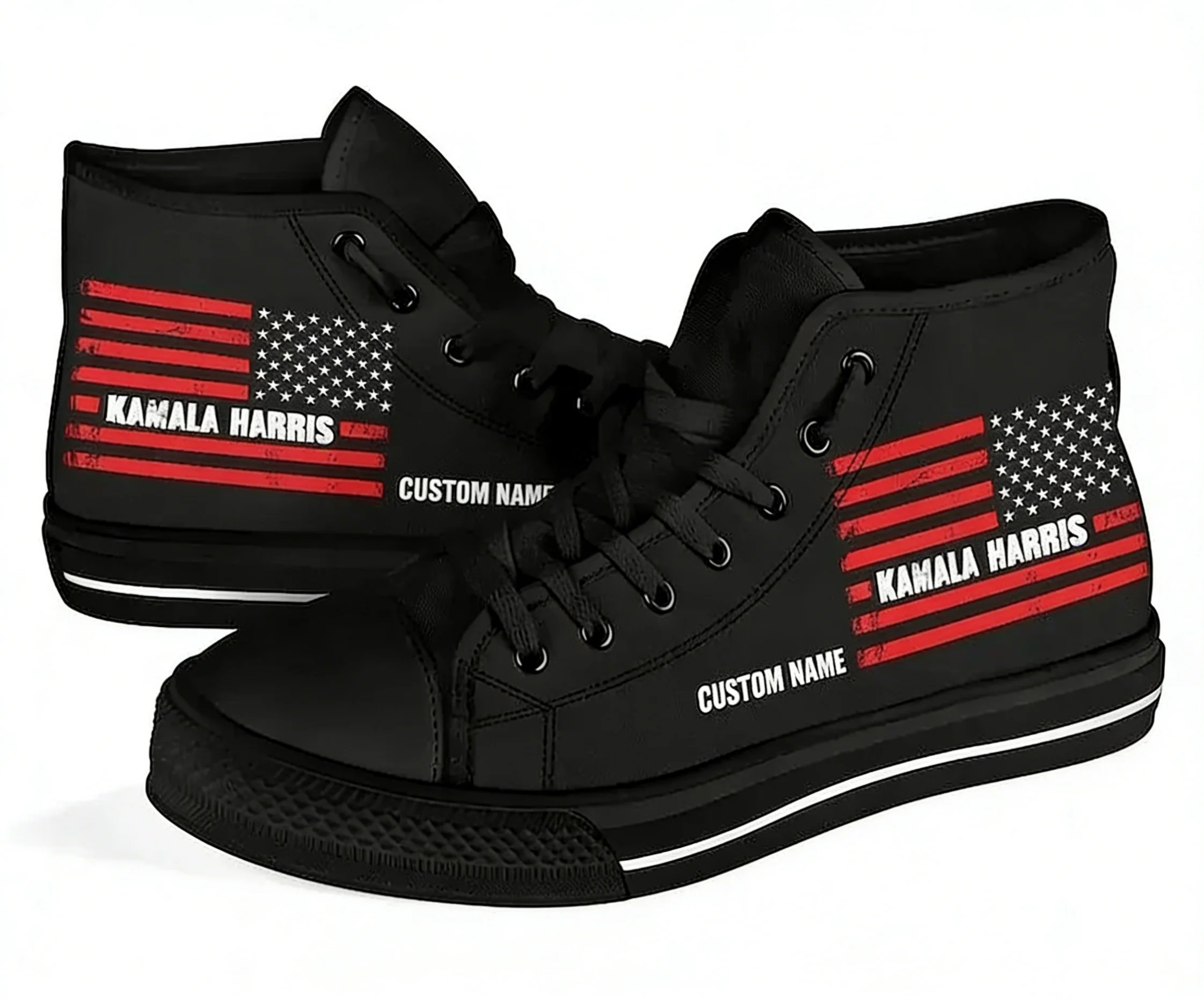 Elections Custom Name High Top - Women Shoes Name ulasan dan harga