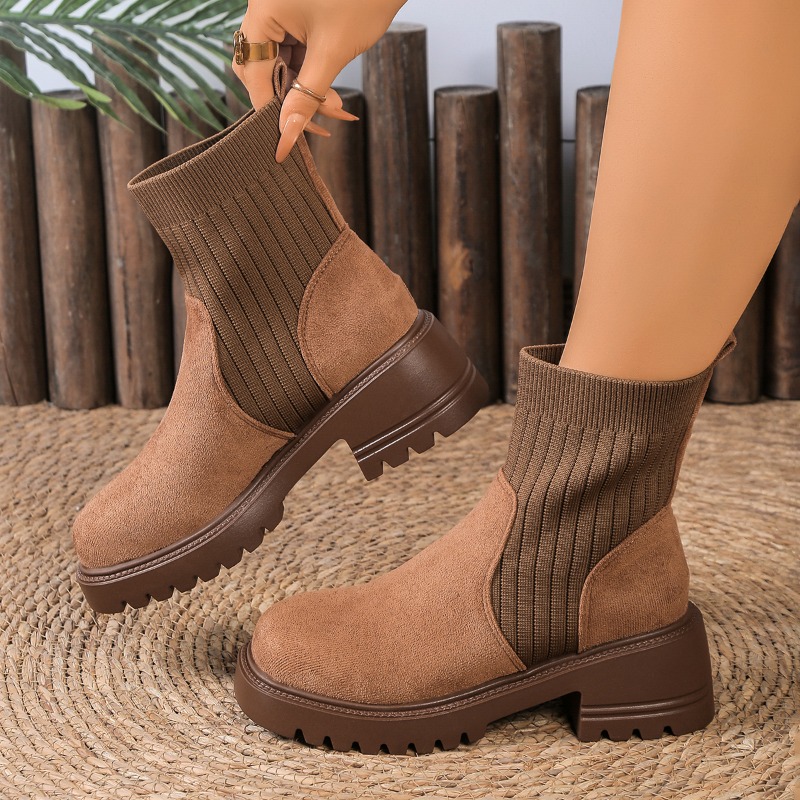 2025 Autumn Winter Fashion Wom - Women'S Shoes Chelsea ulasan dan harga