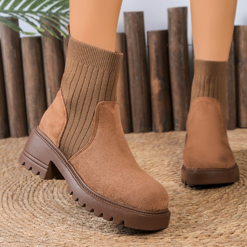 2025 Autumn Winter Fashion Wom - Women'S Shoes Chelsea ulasan dan harga