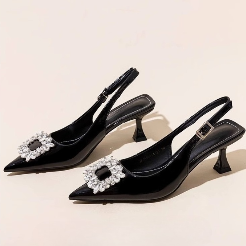 Summer Women Sandals New Women - Strappy Heeled Sandals ulasan dan harga
