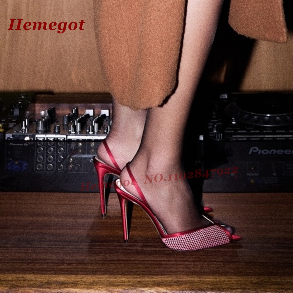 Women's Burgundy Satin Mesh Sl - Women'S Shoes Burgundy ulasan dan harga